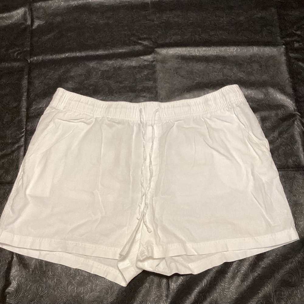 NWT White Gap Drawstring Shorts